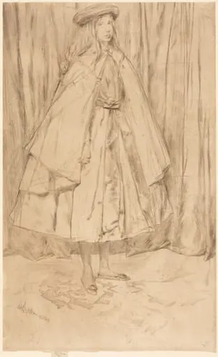 Annie Haden, by James McNeill Whistler