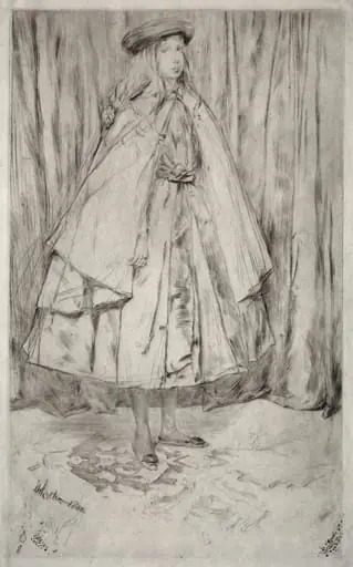 Annie Haden, by James McNeill Whistler