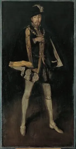 Arrangement in Black, No. 3: Sir Henry Irving as Philip II of Spain, by James McNeill Whistler