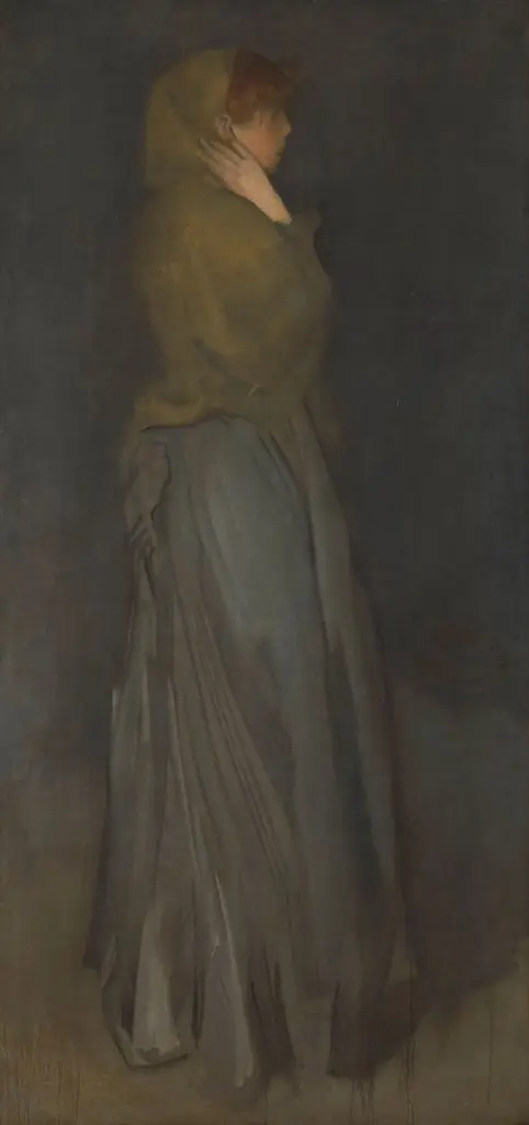 Arrangement in Yellow and Gray: Effie Deans, by James McNeill Whistler