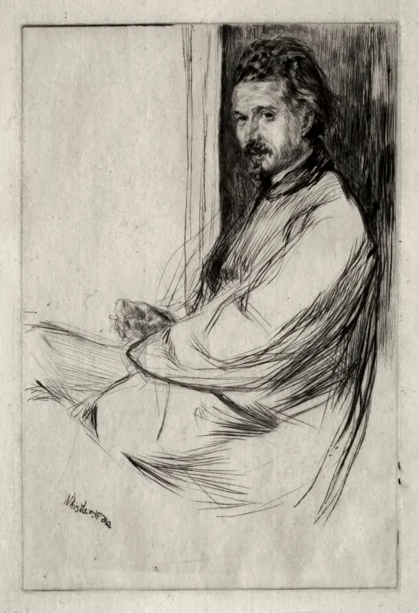 Axenfeld, by James McNeill Whistler, 1860