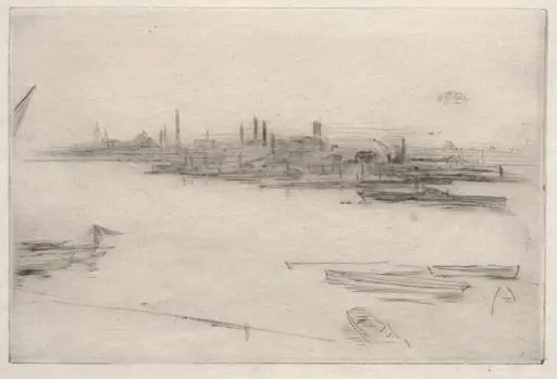 Battersea:  Dawn, by James McNeill Whistler