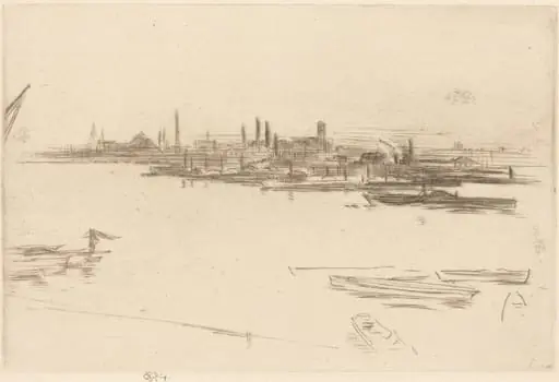 Battersea Morn, by James McNeill Whistler