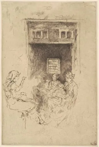 Bead-Stringers, by James McNeill Whistler