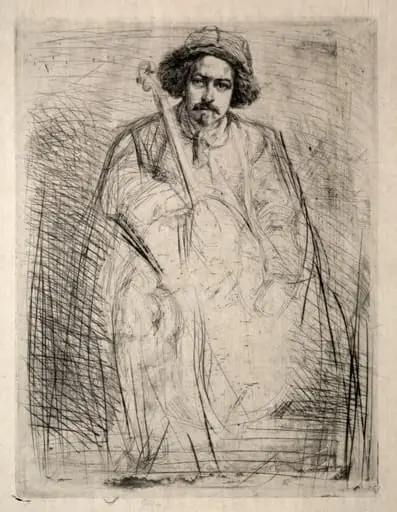 Becquet, by James McNeill Whistler