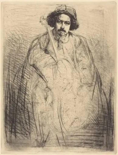 Becquet, by James McNeill Whistler