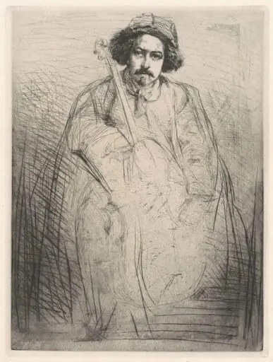 Becquet, by James McNeill Whistler