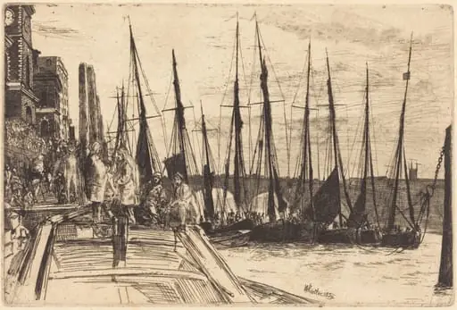 Billingsgate, by James McNeill Whistler