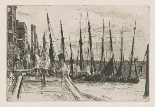 Billingsgate, by James McNeill Whistler