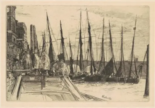 Billingsgate, by James McNeill Whistler