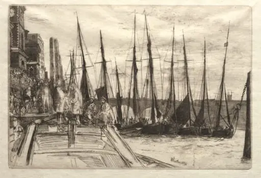 Billingsgate, by James McNeill Whistler