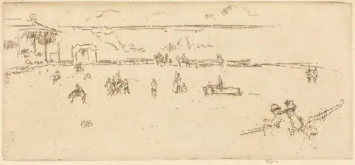 Bucking Horse, by James McNeill Whistler