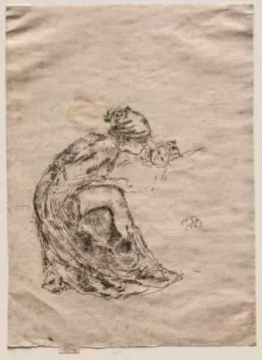 Cameo, No. 1 (Mother and Child), by James McNeill Whistler