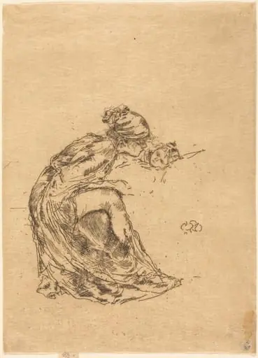 Cameo, No.I, by James McNeill Whistler