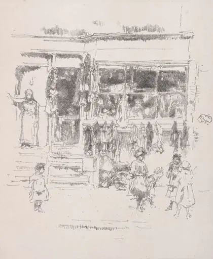 Chelsea Rags, by James McNeill Whistler