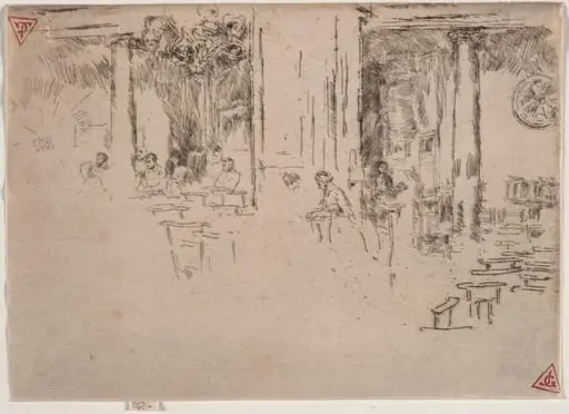 Church, Brussels, by James McNeill Whistler