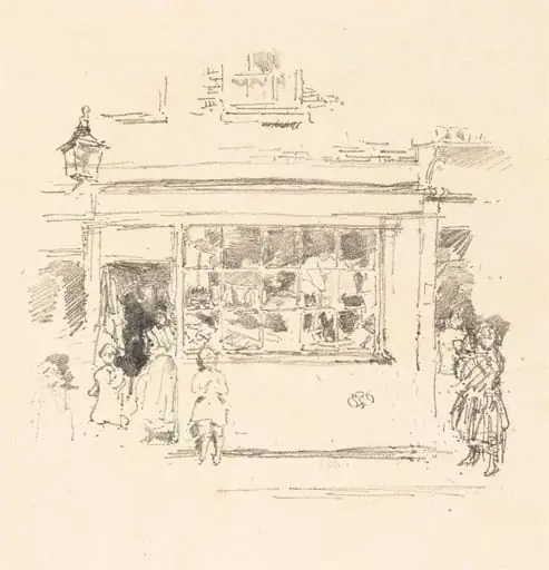 Drury Lane Rags, by James McNeill Whistler