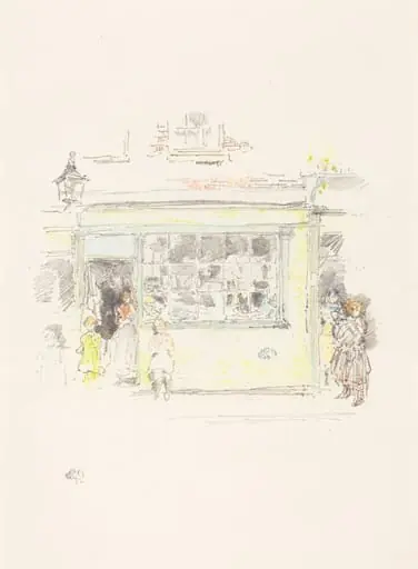 Drury Lane Rags, by James McNeill Whistler