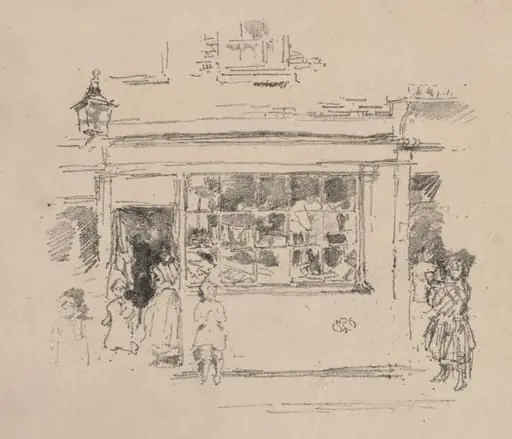 Drury Lane Rags, by James McNeill Whistler