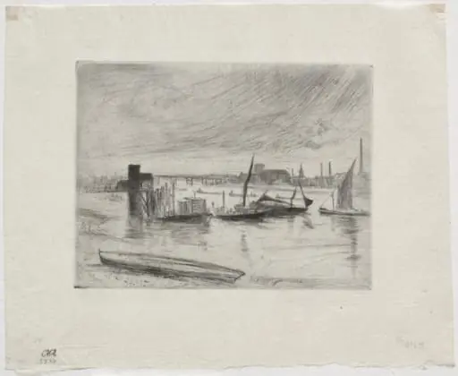 Early Morning, Battersea, by James McNeill Whistler