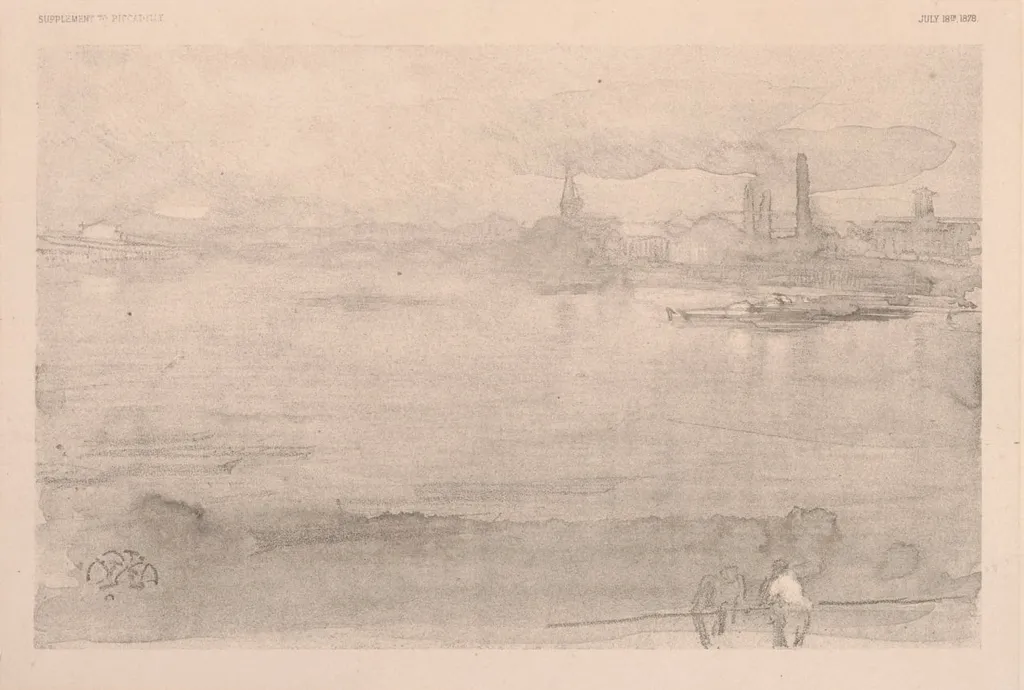 Early Morning: The Thames at Battersea, by James McNeill Whistler, 1878