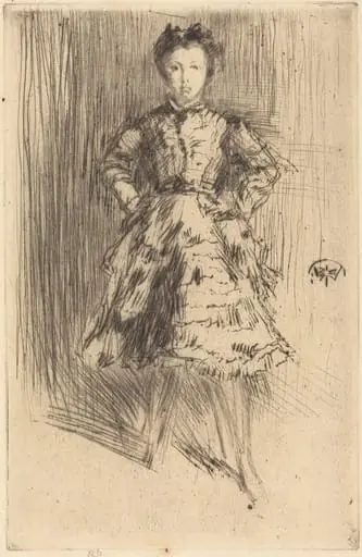 Elinor Leyland, by James McNeill Whistler