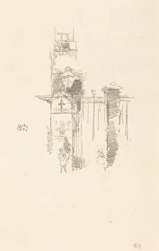 Entrance Gate, by James McNeill Whistler