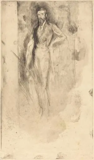F. R. Leyland, by James McNeill Whistler