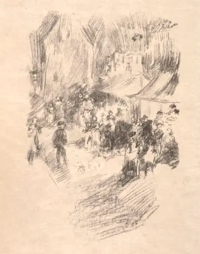 Fair, Lyme, -Regis, by James McNeill Whistler