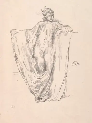 Figure Study, by James McNeill Whistler