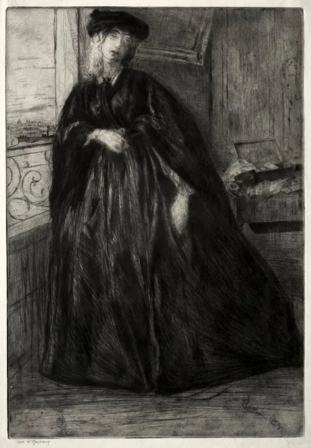 Finette, by James McNeill Whistler, 1859