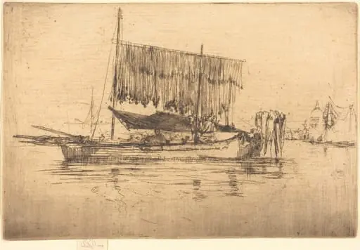 Fishing-Boat, by James McNeill Whistler