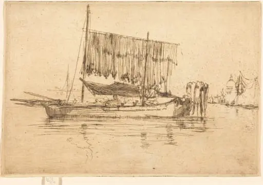 Fishing-Boat, by James McNeill Whistler