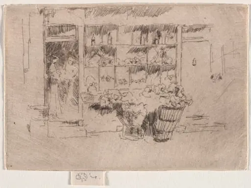 Fruit Shop, by James McNeill Whistler