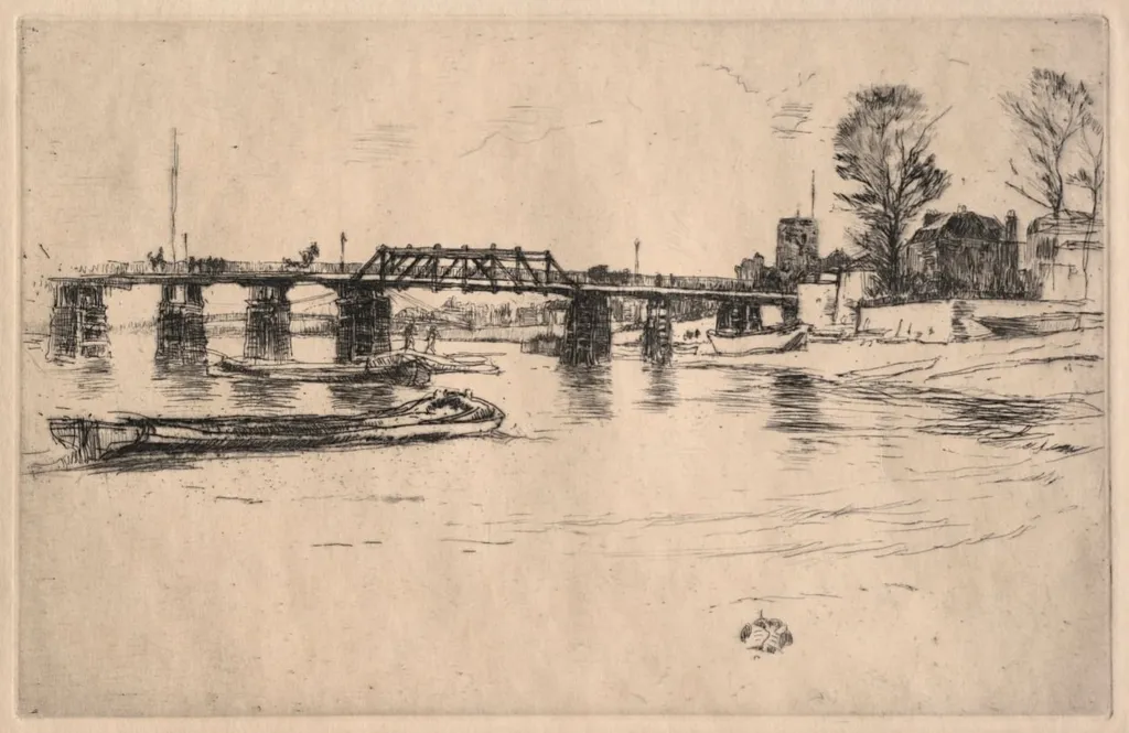 Fulham, by James McNeill Whistler, 1878