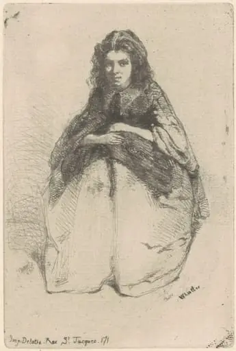 Fumette, by James McNeill Whistler