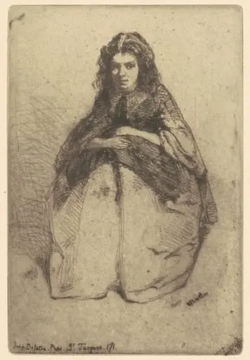 Fumette, by James McNeill Whistler