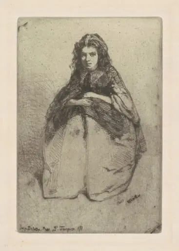 Fumette, by James McNeill Whistler