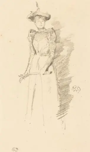 Gants de Suède, by James McNeill Whistler
