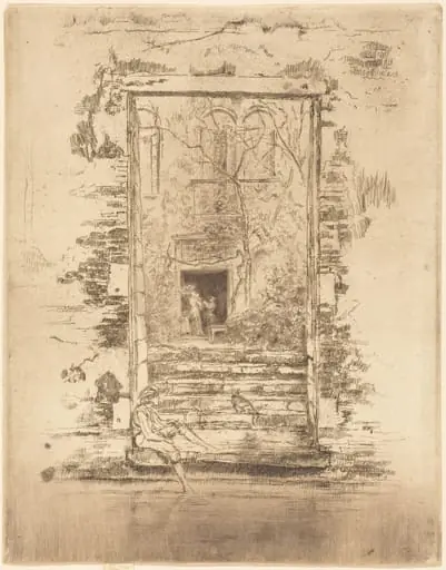 Garden, by James McNeill Whistler