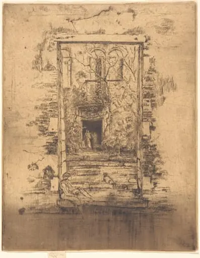 Garden, by James McNeill Whistler