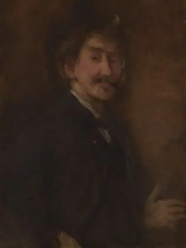 Gold and Brown: Self-Portrait, by James McNeill Whistler