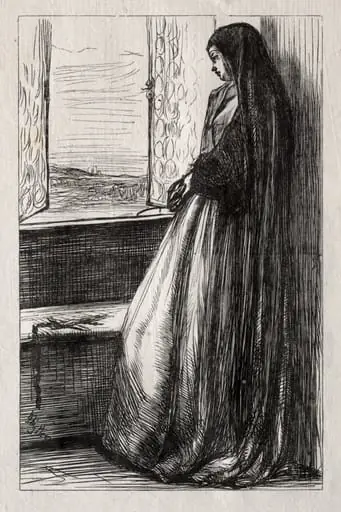 Illustration for "Count Bruckhardt" in "Once a Week", by James McNeill Whistler