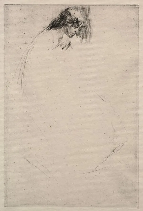 Jo's Bent Head, by James McNeill Whistler, 1861