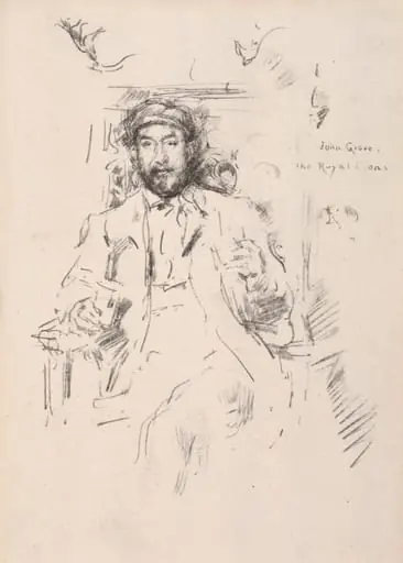 John Grove, by James McNeill Whistler