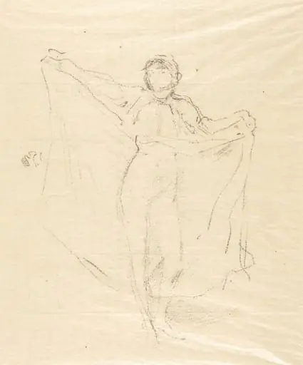 La Danseuse: A Study of the Nude, by James McNeill Whistler