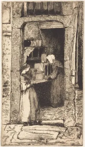 La Marchande de Moutarde, by James McNeill Whistler