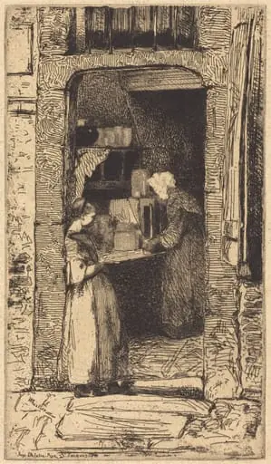 La Marchande de Moutarde, by James McNeill Whistler