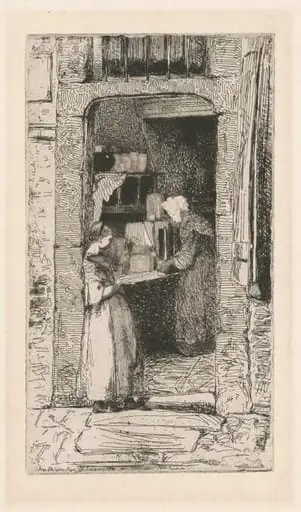 La Marchande de Moutarde, by James McNeill Whistler