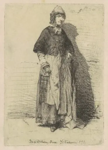 La Mère Gérard, by James McNeill Whistler